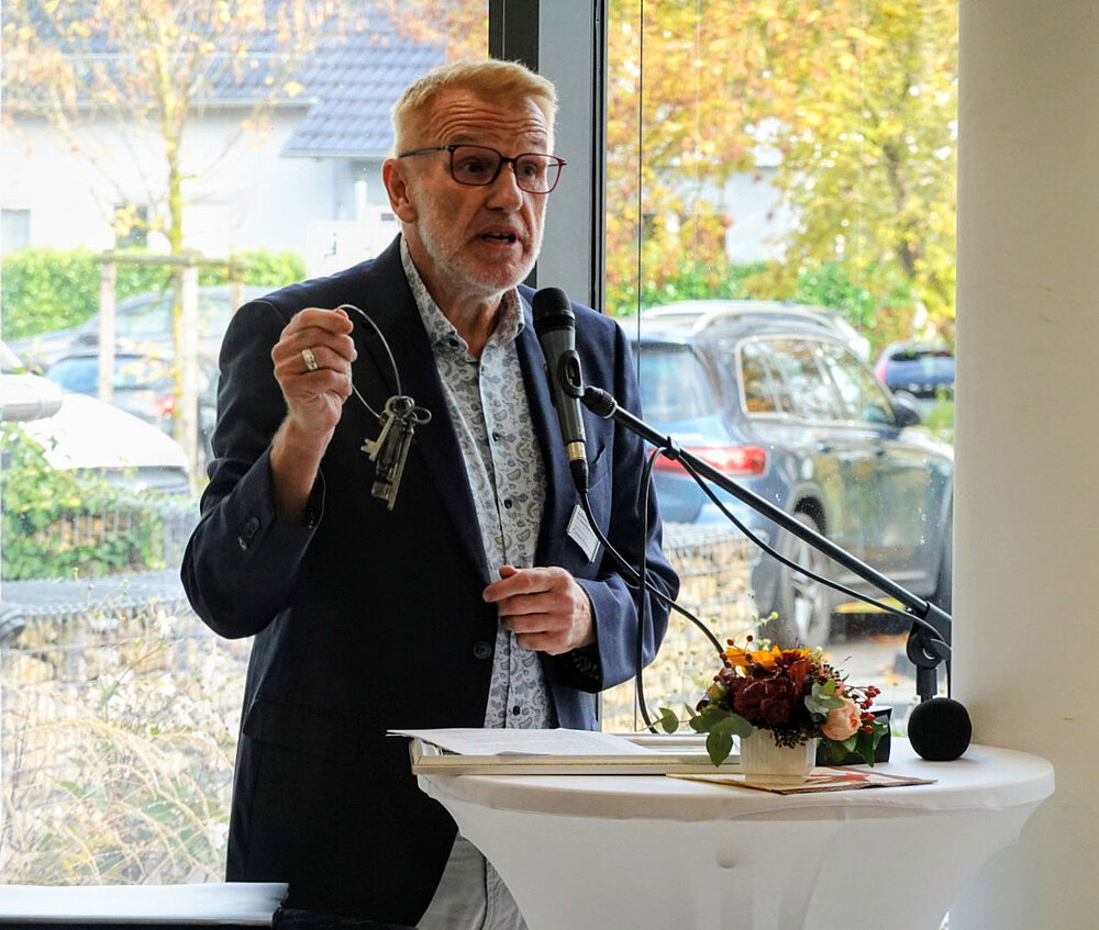 Carsten Habermann bei seiner Festrede