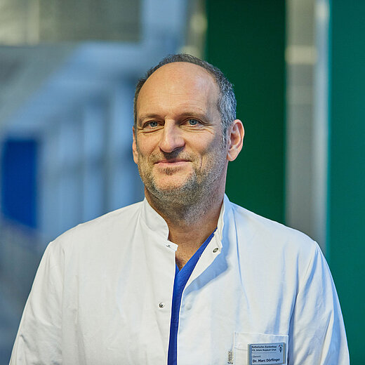 Bild von Dr. med. Marc Dörflinger (Ltd. Oberarzt in der Klinik für Anästhesiologie und Intensivmedizin am KKH Erfurt)