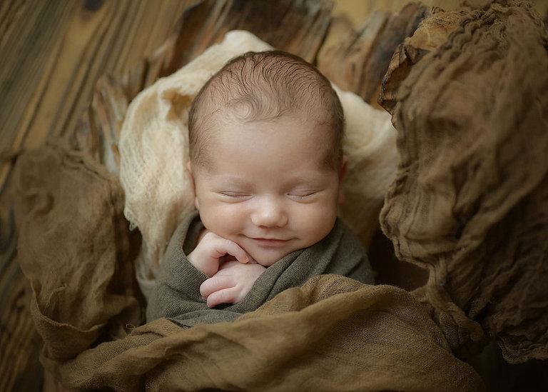 Bild eines schlafenden Babys (Geburtshilfe am KKH Erfurt)