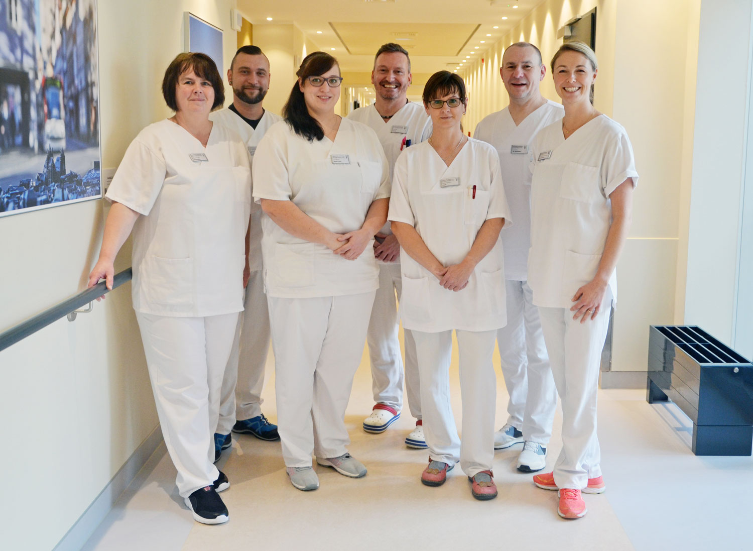 Teambild Komfortstation am KKH Erfurt